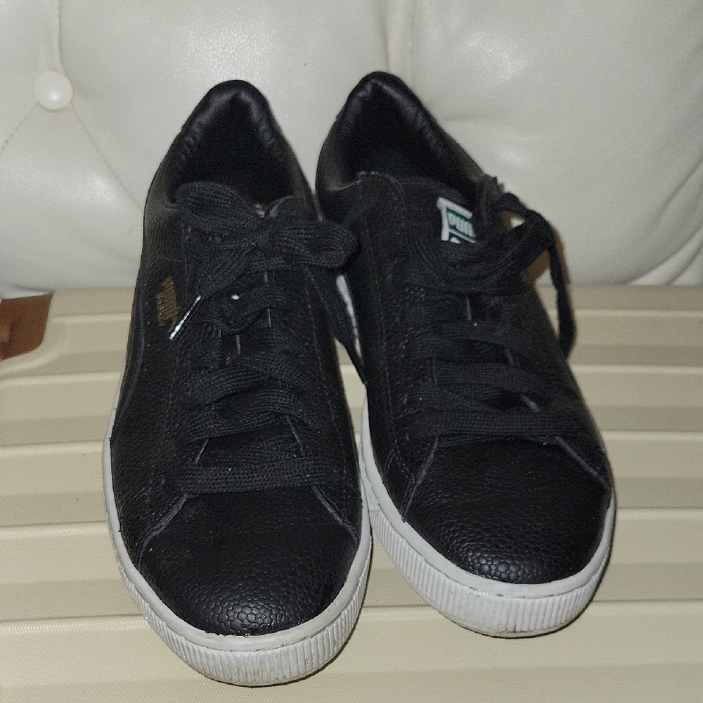 Puma Classic Black and White Sneakers